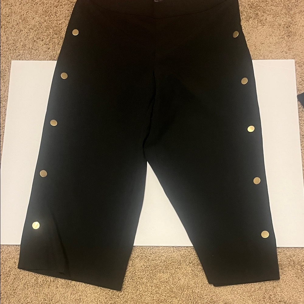 Bundle of 3 pair LOFT Women's Black and Navy Trousers - Picture 7 of 16